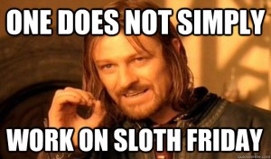 Sloth Friday
