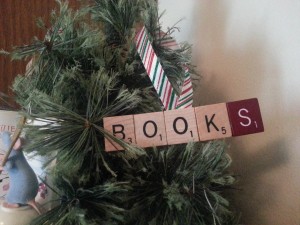 Book Scrabble Ornament