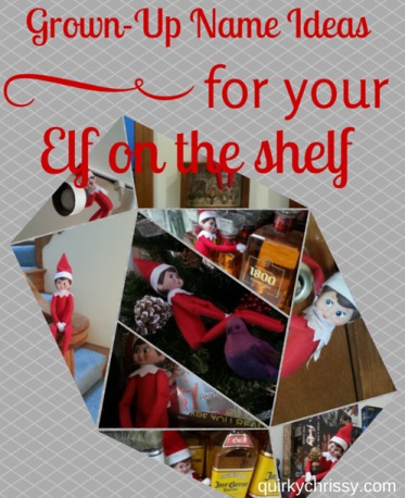 Grown-Up Names for Elf on the Shelf